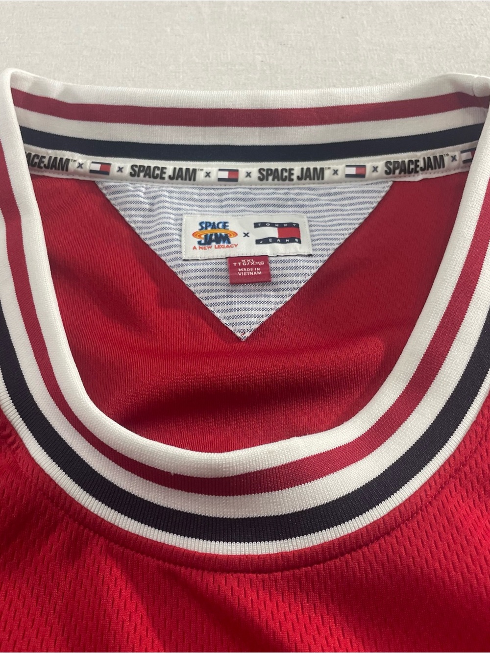 Tommy Hilfiger Jeans Bball Jersey x Space Jam A New Legacy Looney Tunes XXL 2XL - Picture 5 of 12